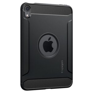 Spigen Rugged Armor, juodos spalvos - Apple iPad mini 2024/6 - Image 5