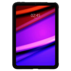 Spigen Rugged Armor, juodos spalvos - Apple iPad mini 2024/6 - Image 8
