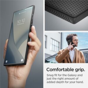 Spigen LIQUID AIR GALAXY S22 ULTRA MATTE BLACK - Image 11