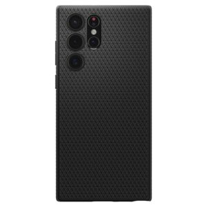 Spigen LIQUID AIR GALAXY S22 ULTRA MATTE BLACK - Image 20