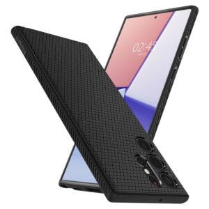 Spigen LIQUID AIR GALAXY S22 ULTRA MATTE BLACK - Image 18