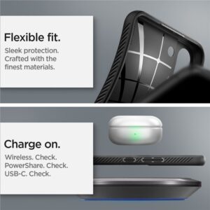 Spigen LIQUID AIR GALAXY S22 MATTE BLACK - Image 14