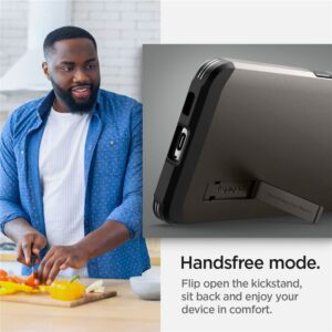 Spigen Tough Armor, gunmetal - Samsung Galaxy S22 - Image 11