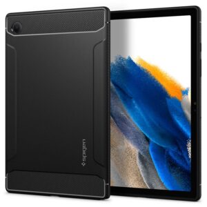 Spigen Rugged Armor, juodos spalvos - Samsung Galaxy Tab A8