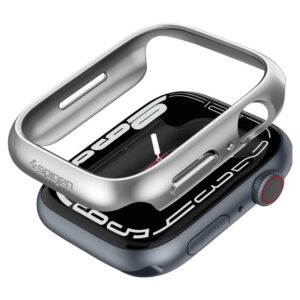 Spigen Thin Fit – Case for Apple Watch 8 / 7 45 mm (Graphite) - Image 7
