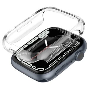 Spigen Thin Fit – Case for Apple Watch 8 / 7 45 mm (Crystal Clear) - Image 7