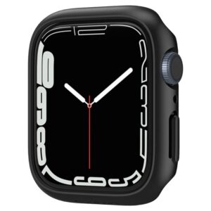 Spigen Thin Fit – Case for Apple Watch 8 / 7 41 mm (Black) - Image 9