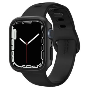 Spigen Thin Fit – Case for Apple Watch 8 / 7 41 mm (Black) - Image 10