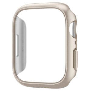 Spigen Thin Fit – Case for Apple Watch 8 / 7 41 mm (Starlight) - Image 10
