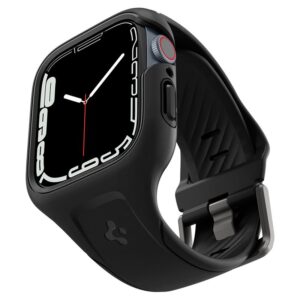 Spigen Liquid Air Pro, juodos spalvos - Apple Watch 9/8/7 41mm - Image 12