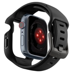Spigen Liquid Air Pro, juodos spalvos - Apple Watch 9/8/7 41mm - Image 9