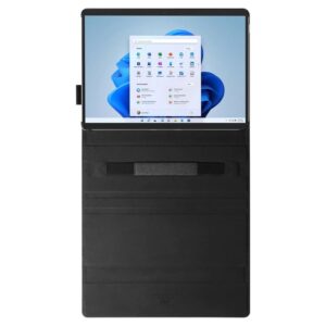 Spigen Stand Folio, juodos spalvos - Microsoft Surface Pro 11/10/9/8 - Image 3
