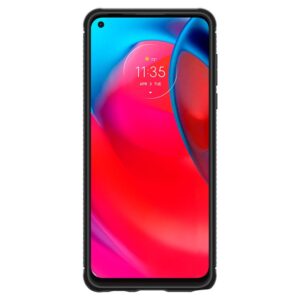 Spigen Rugged Armor, juodos spalvos - Motorola Moto G Stylus 5G - Image 12