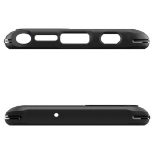 Spigen Rugged Armor, juodos spalvos - Motorola Moto G Stylus 5G - Image 6