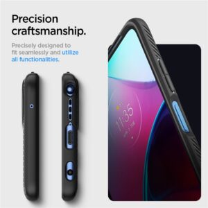 Spigen Liquid Air, juodos spalvos - Motorola Moto G Stylus 2022 - Image 4