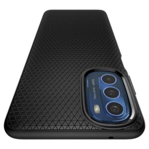 Spigen Liquid Air, juodos spalvos - Motorola Moto G Stylus 2022 - Image 10