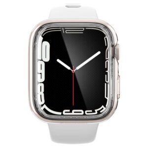 Dėklas Apple Watch 7 / 8 / 9 (41mm)
 Spigen Ultra Hybrid Crystal Clear - Image 12