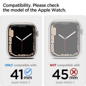 Dėklas Apple Watch 7 / 8 / 9 (41mm)
 Spigen Ultra Hybrid Crystal Clear - Image 13