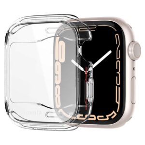 Dėklas Apple Watch 7 / 8 / 9 (41mm)
 Spigen Ultra Hybrid Crystal Clear - Image 16