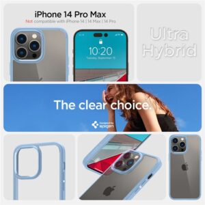 Spigen Crystal Hybrid, sierra blue - Apple iPhone 14 Pro Max - Image 9
