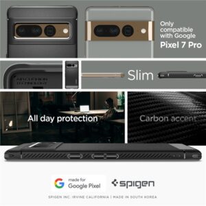 Spigen Rugged Armor - dėklas skirtas Google Pixel 7 Pro Black - Image 13