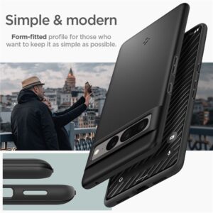 Spigen Thin Fit, juodos spalvos - Google Pixel 7 Pro - Image 11