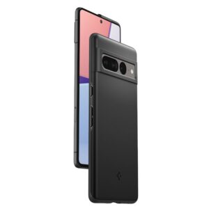 Spigen Thin Fit, juodos spalvos - Google Pixel 7 Pro - Image 3