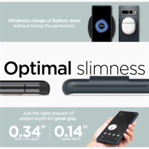 Spigen Thin Fit, metal slate - Google Pixel 7 Pro - Image 14