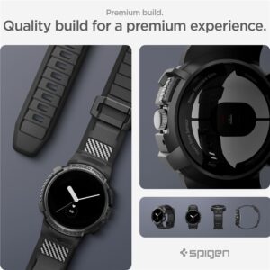 Spigen Rugged Armor Pro, juodos spalvos - Google Pixel Watch/Watch 2 - Image 17