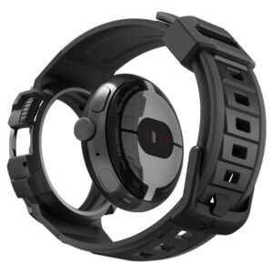 Spigen Rugged Armor Pro, juodos spalvos - Google Pixel Watch/Watch 2 - Image 19