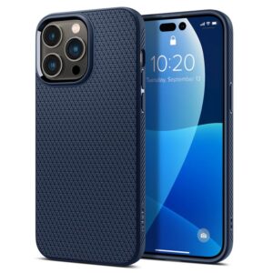 Spigen Liquid Air, navy blue - Apple iPhone 14 Pro