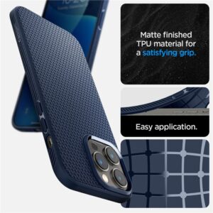 Spigen Liquid Air, navy blue - Apple iPhone 14 Pro - Image 14
