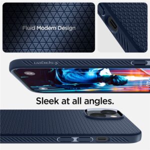 Spigen Liquid Air, navy blue - Apple iPhone 14 - Image 2