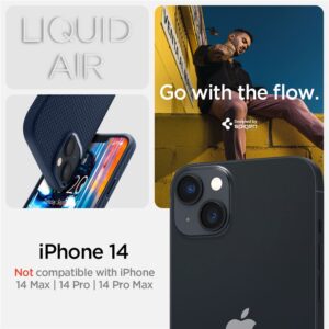 Spigen Liquid Air, navy blue - Apple iPhone 14 - Image 3