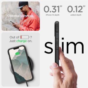 Spigen Tough Armor MagSafe, juodos spalvos - Apple iPhone 14 - Image 15