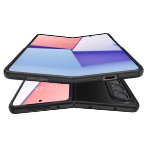 Spigen AirSkin, juodos spalvos - Samsung Galaxy Z Fold4 - Image 7