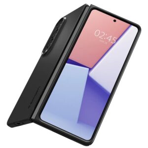 Spigen AirSkin, juodos spalvos - Samsung Galaxy Z Fold4 - Image 9