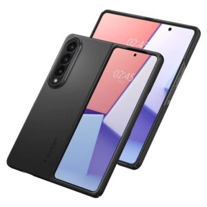 Spigen AirSkin, juodos spalvos - Samsung Galaxy Z Fold4 - Image 4