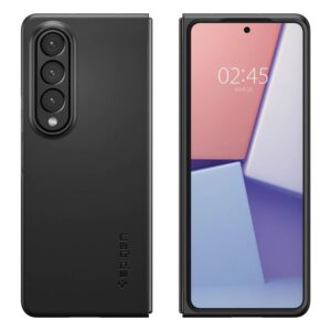 Spigen AirSkin, juodos spalvos - Samsung Galaxy Z Fold4 - Image 5
