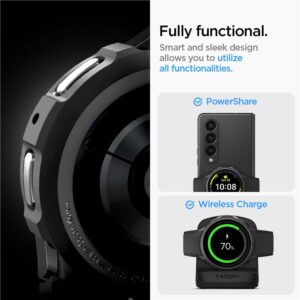 Spigen Liquid Air, juodos spalvos - Samsung Galaxy Watch5 Pro 45mm - Image 14