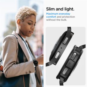 Spigen Liquid Air, juodos spalvos - Samsung Galaxy Watch5 Pro 45mm - Image 9