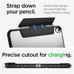 Spigen Ultra Hybrid Pro, juodos spalvos - Apple iPad 10.9" 2022/11" 2025 - Image 7