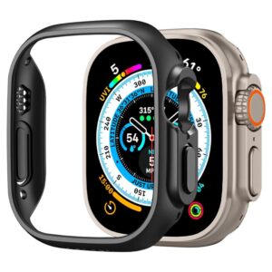 Spigen Thin Fit Apple Watch Ultra (49mm) juodos spalvos - Image 10