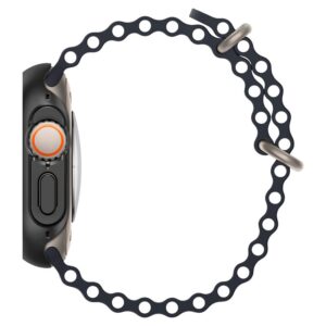 Spigen Thin Fit Apple Watch Ultra (49mm) juodos spalvos - Image 16