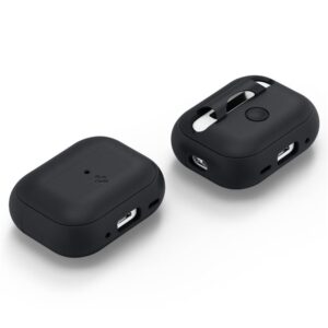 Spigen Silicone Fit Strap - dėklas skirtas Apple AirPods Pro 1 / 2 (Black) - Image 13