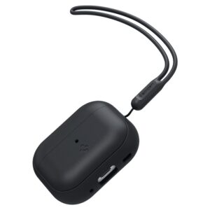 Spigen Silicone Fit Strap - dėklas skirtas Apple AirPods Pro 1 / 2 (Black) - Image 14