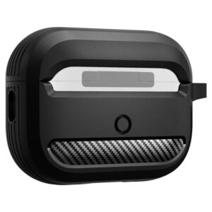Spigen RUGGED ARMOR Apple AIRPODS PRO 1 / 2 dėklas ausinėms juodos spalvos - Image 11