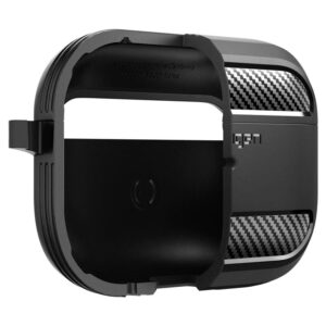 Spigen RUGGED ARMOR Apple AIRPODS PRO 1 / 2 dėklas ausinėms juodos spalvos - Image 15