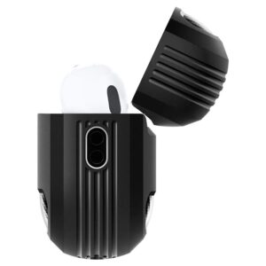 Spigen RUGGED ARMOR Apple AIRPODS PRO 1 / 2 dėklas ausinėms juodos spalvos - Image 17