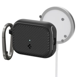 Spigen Mag Armor MagSafe - dėklas skirtas Apple AirPods Pro 1 / 2 (Black) - Image 8